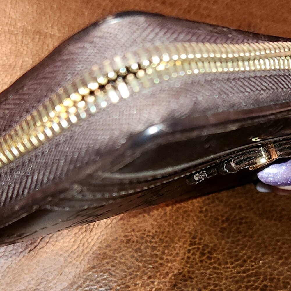 Gucci Mayfair Guccissima Leather Long Zip Around Wallet - EUC - Picture 9 of 10